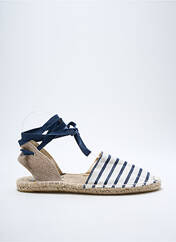 Espadrilles bleu PIECES pour femme seconde vue