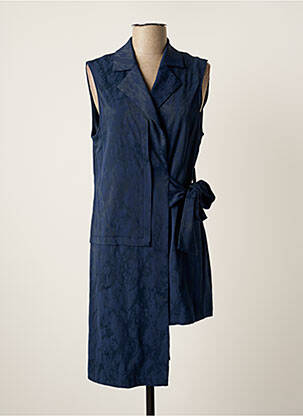 Robe courte bleu ELSEWHERE pour femme