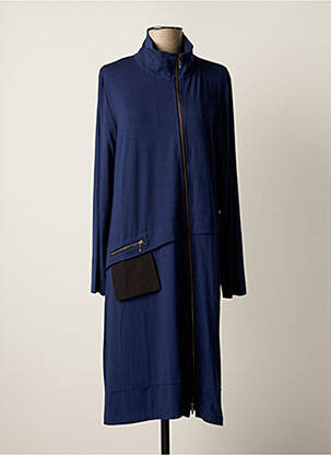 Robe mi-longue bleu ELSEWHERE pour femme
