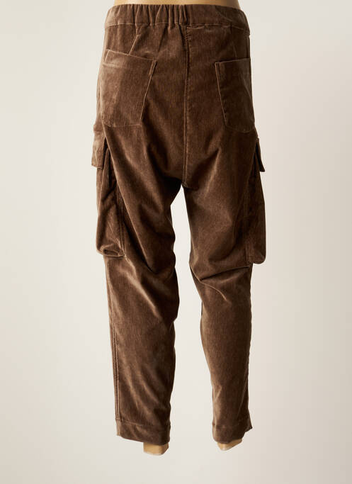 Pantalon cargo marron URBAN BY ALEMBIKA pour femme