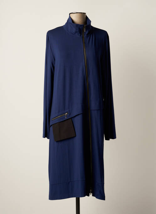 Robe mi-longue bleu ELSEWHERE pour femme