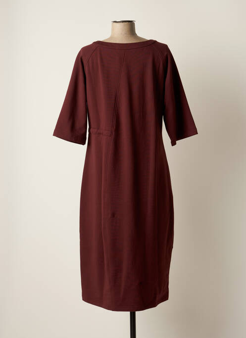 Robe mi-longue rouge ELSEWHERE pour femme