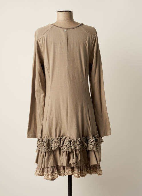 Robe mi-longue vert RHUM RAISIN pour femme