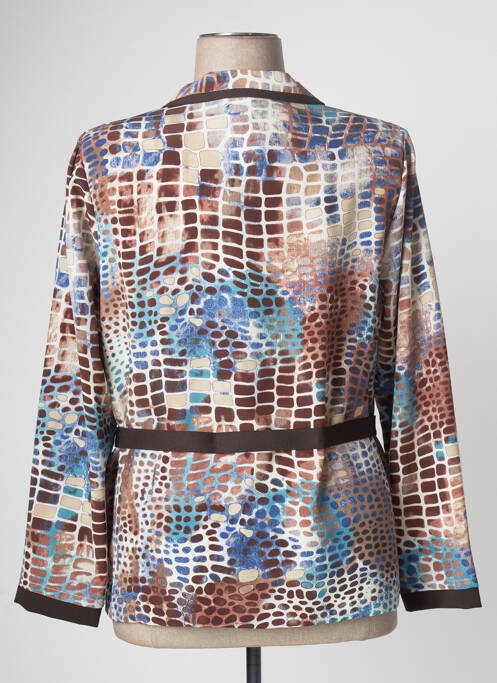 Veste casual marron FRANCE RIVOIRE pour femme