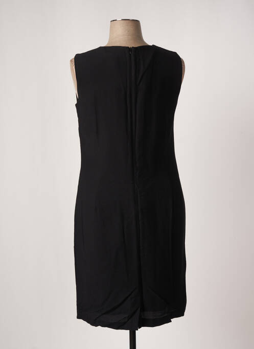 Robe mi-longue noir CHRISTINE LAURE pour femme