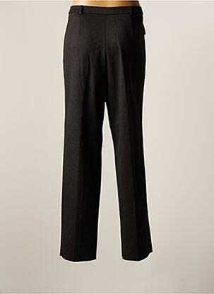 Pantalon chino fermeture zippée sous rabat boutonné taille normale gris K'TENDANCES femme