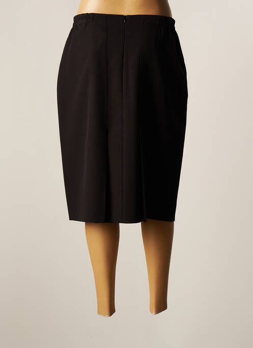 Jupe mi-longue noir FRANCE RIVOIRE femme
