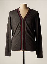 Gilet manches longues gris LE FABULEUX MARCEL DE BRUXELLES homme