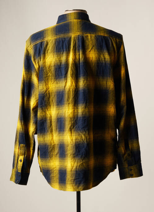 Chemise manches longues jaune VANS pour homme