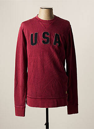 Sweat-shirt sans capuche violet JACK & JONES homme