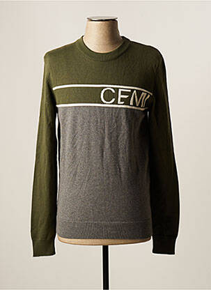 Pull vert CEMI homme