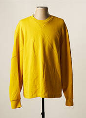 Sweat-shirt jaune PUMA pour homme seconde vue