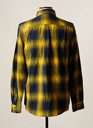 Chemise manches longues jaune VANS homme