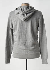 Sweat-shirt à capuche gris JACK & JONES pour homme seconde vue