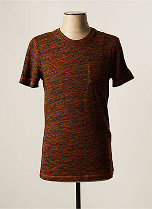 T-shirt orange TOM TAILOR pour homme
