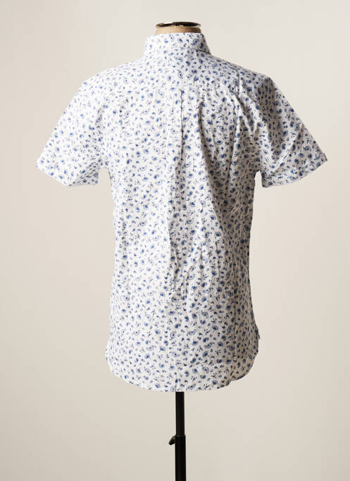 Chemise manches courtes bleu SUPERDRY homme