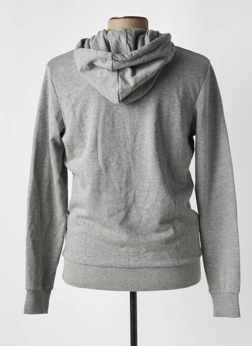 Sweat-shirt à capuche gris JACK & JONES pour homme