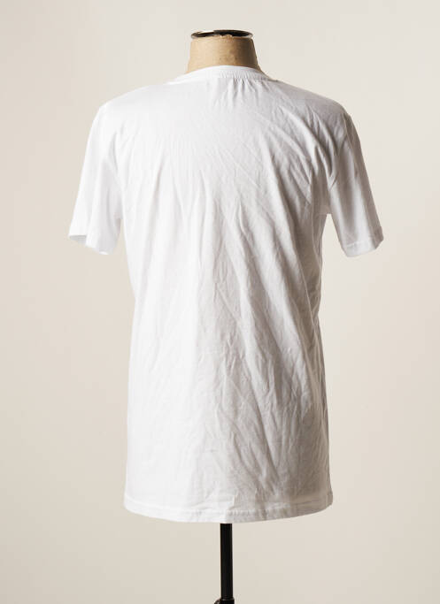 T-shirt blanc MUSKETON pour homme