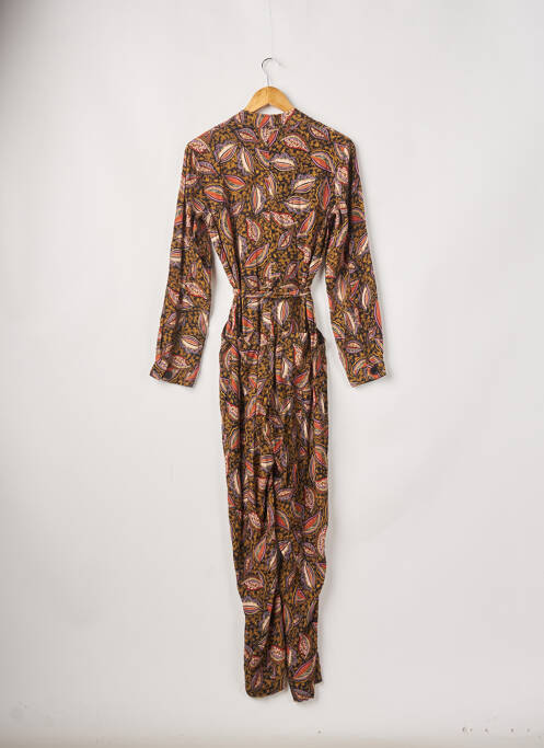 Combi-pantalon orange ORFEO pour femme