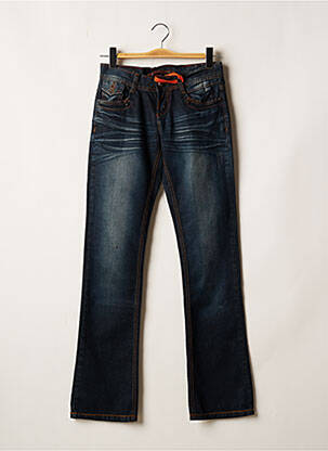 Jeans bootcut bleu GET INFECTED femme