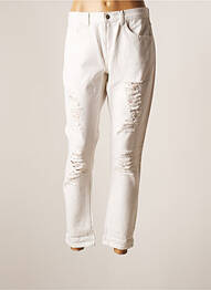 Jeans coupe slim blanc VILA femme