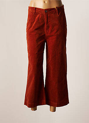 Pantalon 7/8 marron LE FABULEUX MARCEL DE BRUXELLES femme