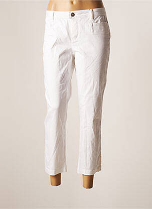Pantalon 7/8 blanc STREET ONE pour femme