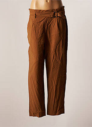 Pantalon chino marron ONLY femme