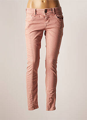 Jeans coupe slim rose STREET ONE pour femme