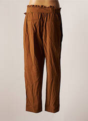 Pantalon chino marron ONLY pour femme seconde vue