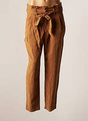 Pantalon droit marron ONLY pour femme seconde vue