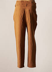 Pantalon droit marron ONLY pour femme seconde vue