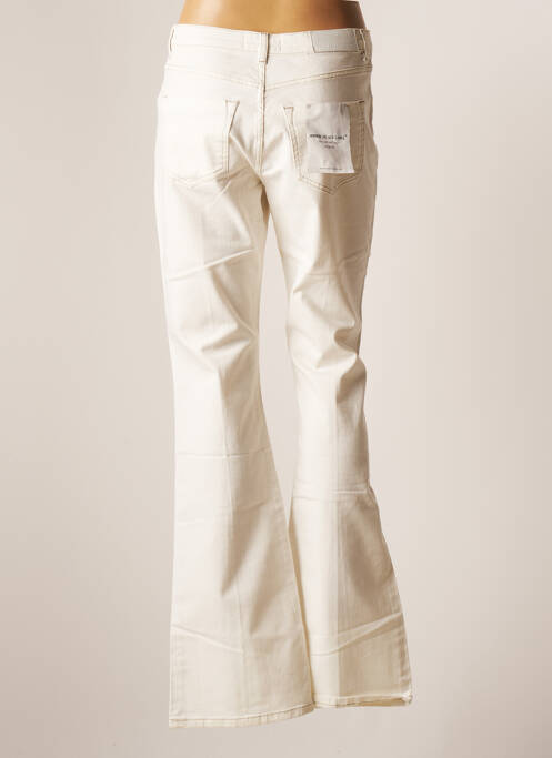 Jean coupe flare blanc ASTRID BLACK LABEL pour femme