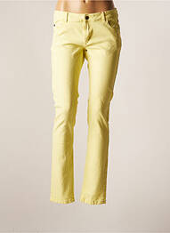 Pantalon slim jaune FLAIR femme