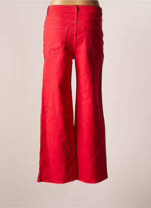 Pantalon droit rouge ONLY femme