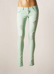 Pantalon slim vert ONLY femme