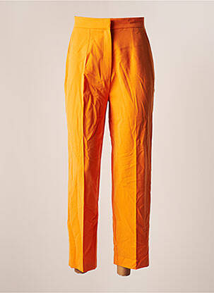 Pantalon chino orange ASTRID BLACK LABEL femme