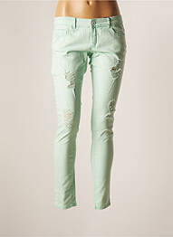 Pantalon slim vert ONLY femme