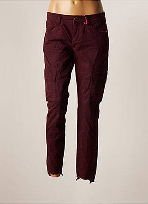 Pantalon cargo violet STREET ONE femme