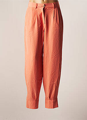 Pantalon chino rose DEUX. BY ELINE DE MUNCK pour femme