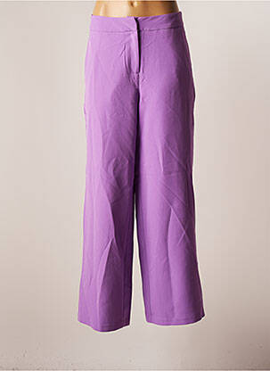 Pantalon chino violet VERO MODA pour femme