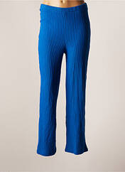 Pantalon droit bleu VERO MODA pour femme seconde vue