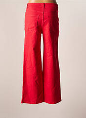 Pantalon droit rouge ONLY pour femme seconde vue