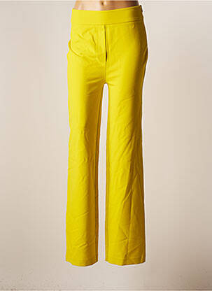 Pantalon droit vert DEUX. BY ELINE DE MUNCK pour femme