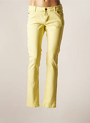 Pantalon slim jaune FLAIR pour femme