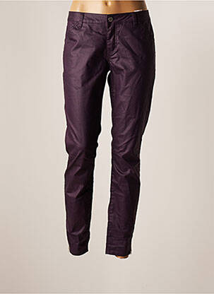 Pantalon slim violet LPB pour femme