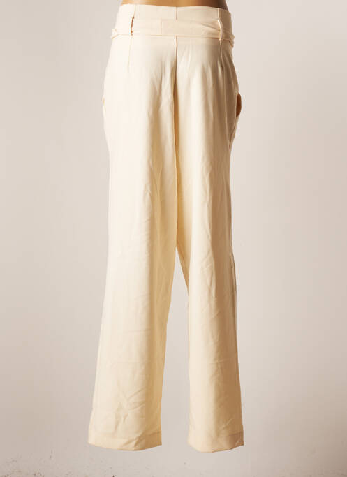 Pantalon large beige ASTRID BLACK LABEL pour femme