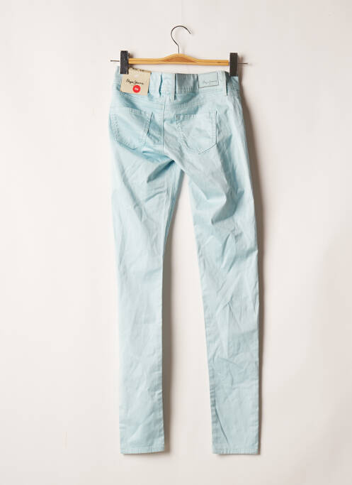 Pantalon slim bleu PEPE JEANS femme