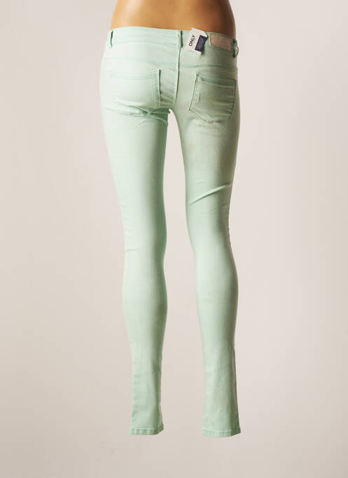 Pantalon slim vert ONLY femme