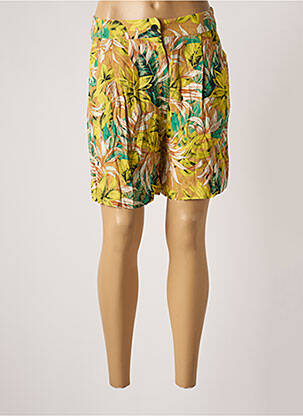 Short jaune MANGO femme